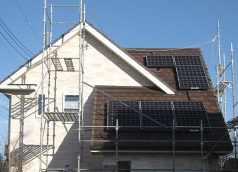 K様邸 太陽光発電工事